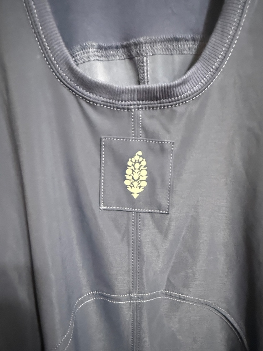 FP Movement by Free People Dusty Blue Sleeveless Wide-Leg Jumpsuit - Picture 2 of 10